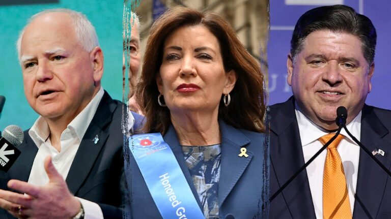 Walz, Hochul, Pritzker face off with Congress as Newsom battles Trump