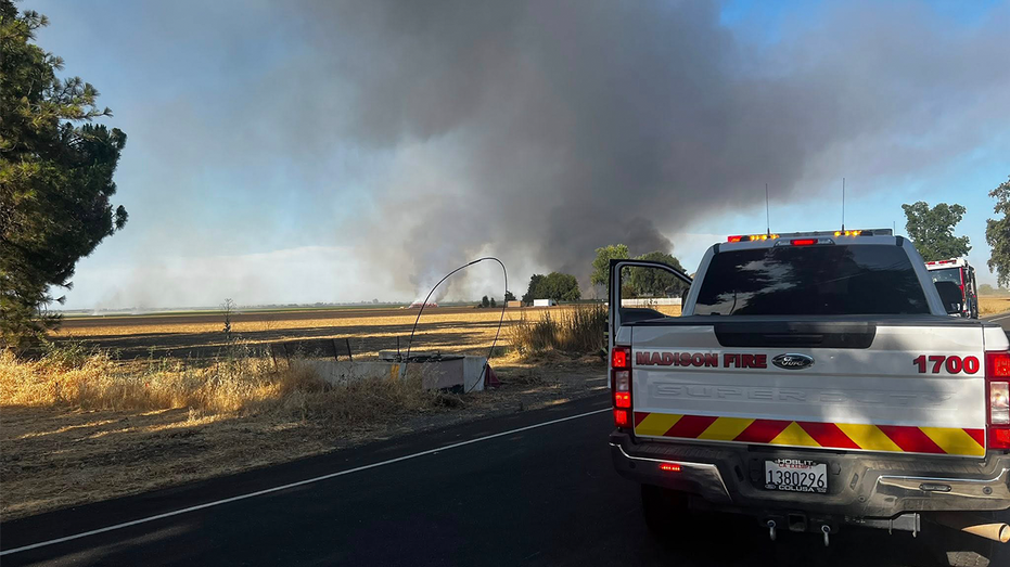 Crews respond to massive explosions at fireworks facility in California