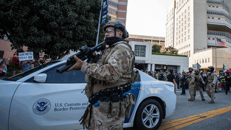 Multiple arrested as anti-ICE protesters clash with police, US troops in Los Angeles