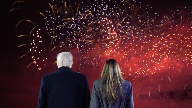 Trump heads to the heartland to kick off a year celebrating America's independence