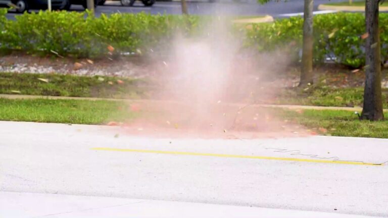 Florida police bomb squad demonstrates damage fireworks can cause using household items