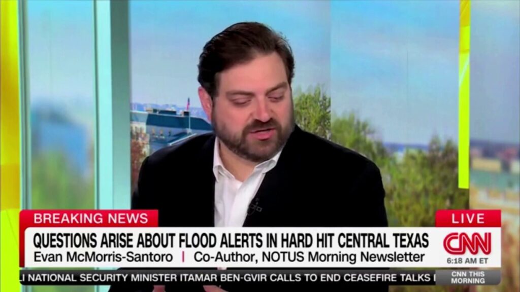 CNN panel rips 'partisans' for hijacking Texas flood tragedy for political gain