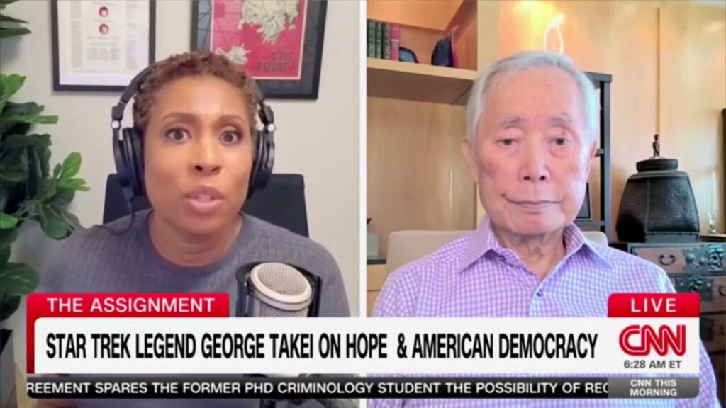 'Star Trek' actor compares US Japanese internment camps to Trump detaining illegal immigrants
