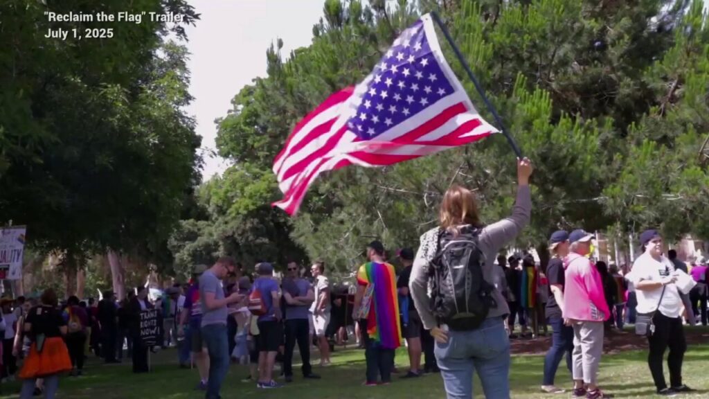LGBTQ doc trailer aims to 'reclaim' the American flag