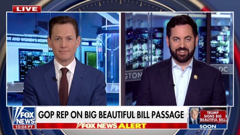 New York Republican insists middle-class, lower-income voters are big winners with Trump's 'big, beautiful bill'