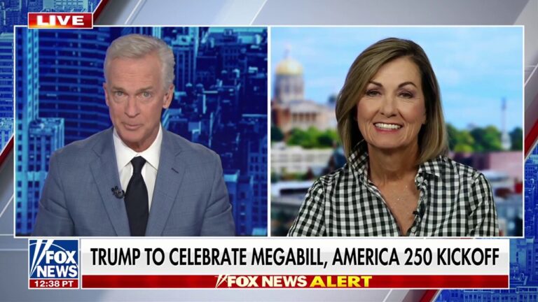 Iowans love President Trump, governor says
