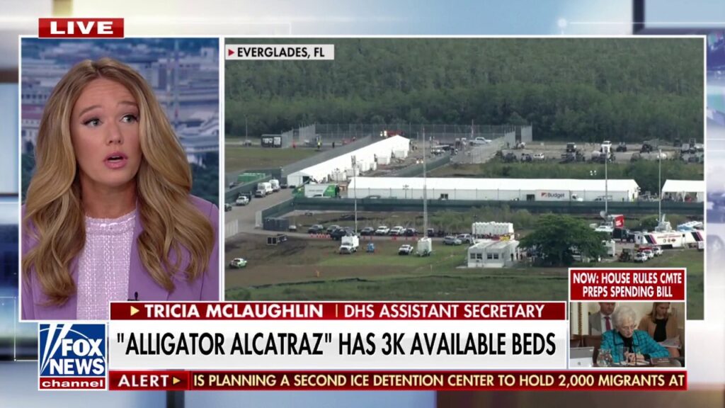 ‘Major kudos to President Trump’ for getting ‘Alligator Alcatraz’ up and running, says Homeland Security spokesperson