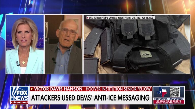 Victor Davis Hanson: There's a lot of 'culpable people' in attacks against ICE