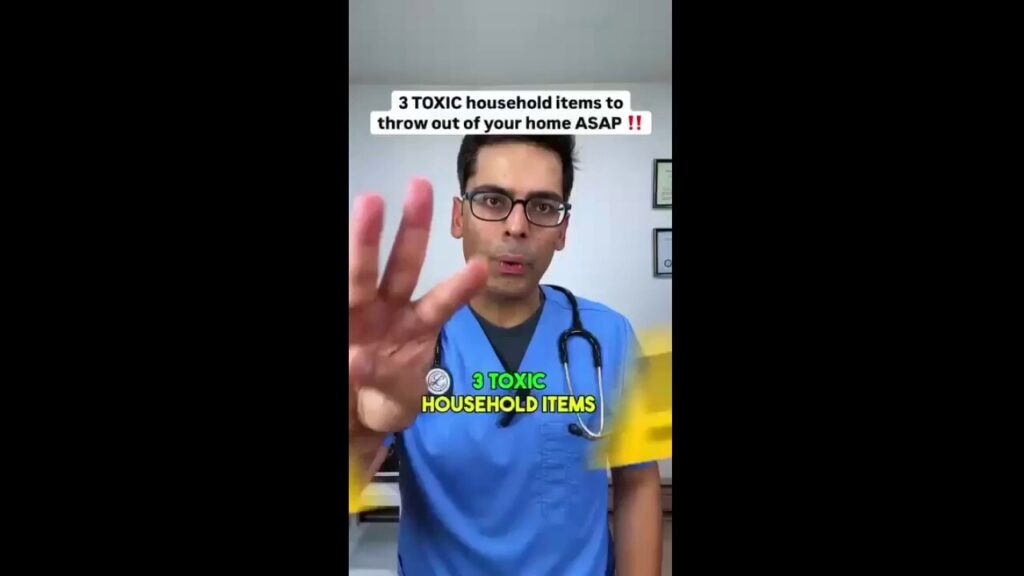 Doctor reveals 3 most toxic household items, says to remove ‘immediately'