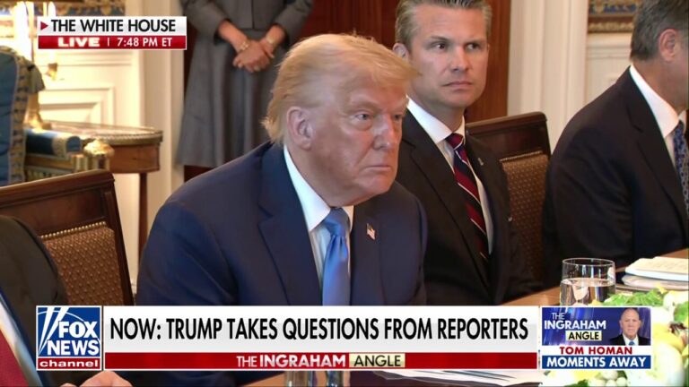 Trump says he thinks Iran 'wants to make peace' following US strikes
