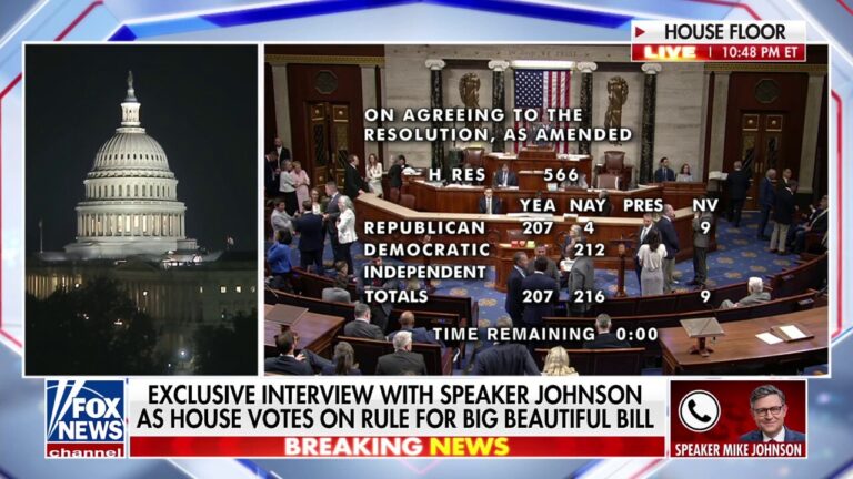 Speaker Johnson: We are allowing conversations on the 'big, beautiful bill' to continue 'as long as it takes'