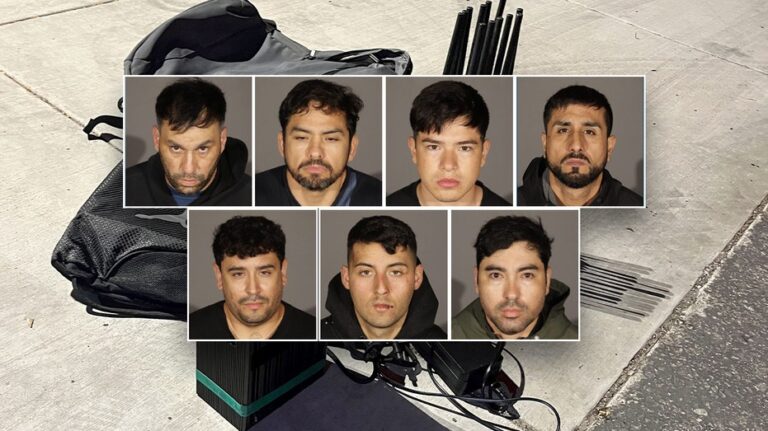 California police nab 7 foreign nationals in jewelry store heist, 1 suspect still loose