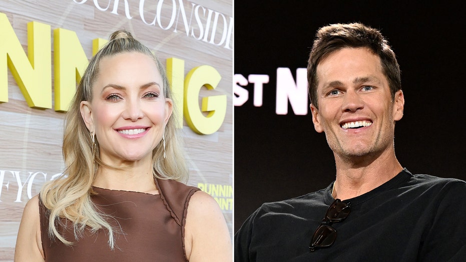 Kate Hudson and Tom Brady soak up the sun on star-studded yacht in Ibiza