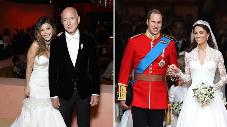 Jeff Bezos and Lauren Sánchez share unexpected wedding singer link with Prince William and Kate Middleton