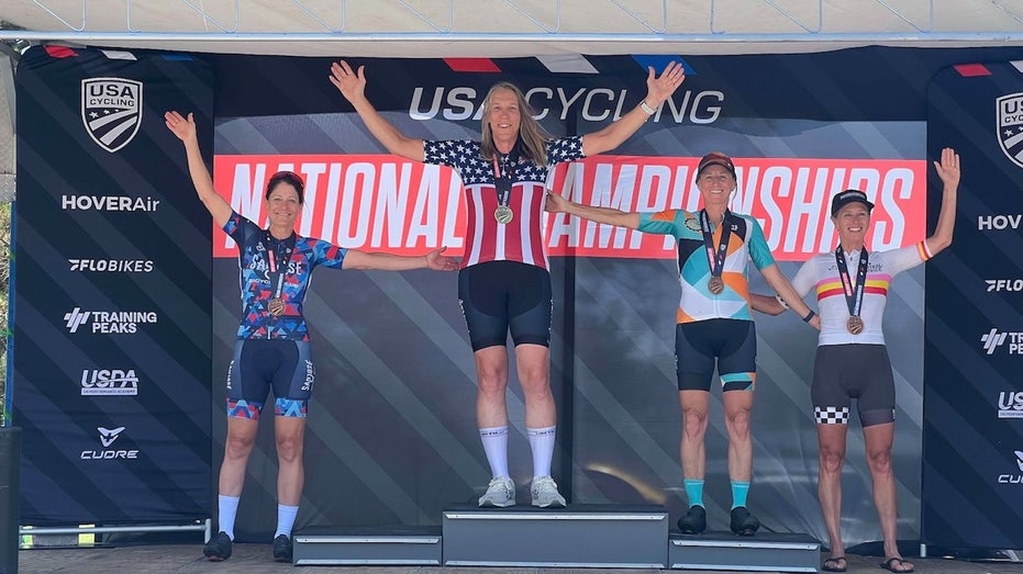 Female cyclist defends 'taking a stand' on women's sports by refusing to take podium with trans winner