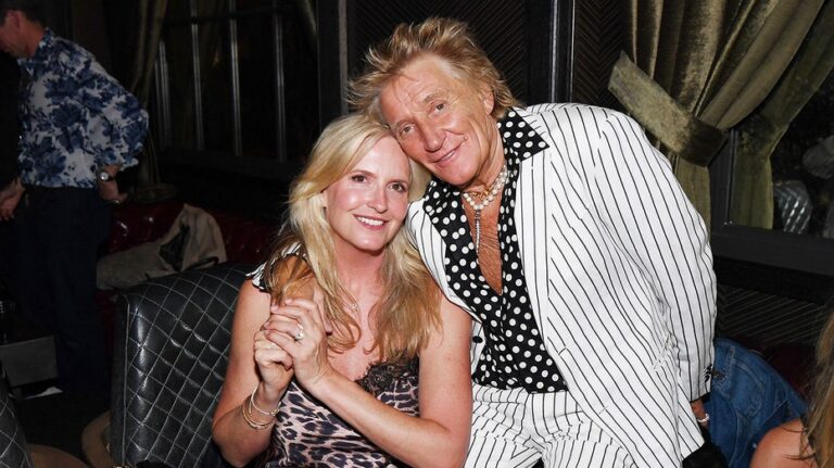 Rod Stewart's wife gave her own breast milk to help feed granddaughter