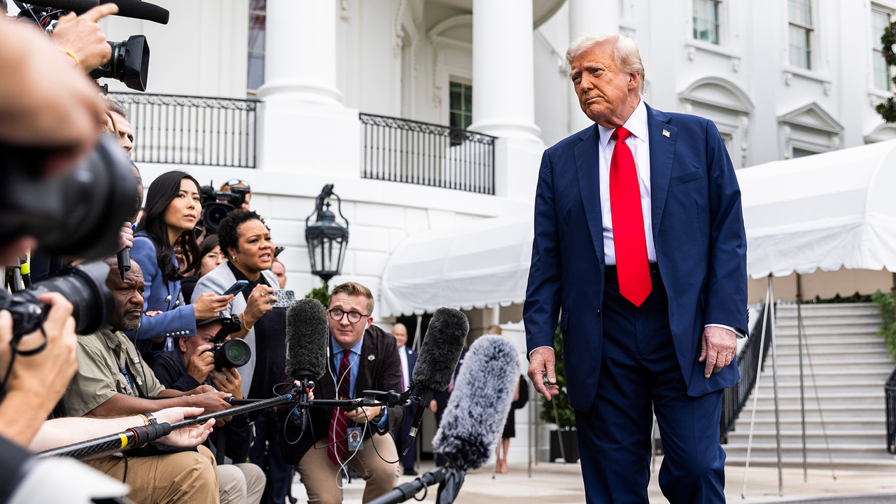 WATCH: Trump departs White House en route to the Ryder Cup