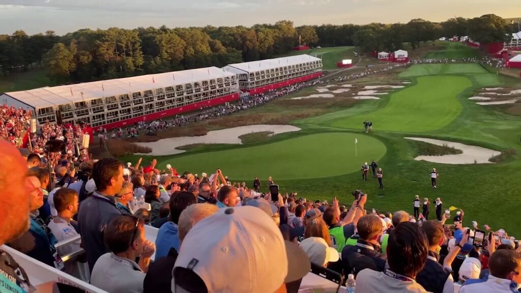 Golf fans sing ‘The Star-Spangled Banner’ as 2025 Ryder Cup begins