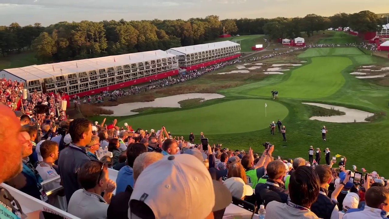 Golf fans sing ‘The Star-Spangled Banner’ as 2025 Ryder Cup begins