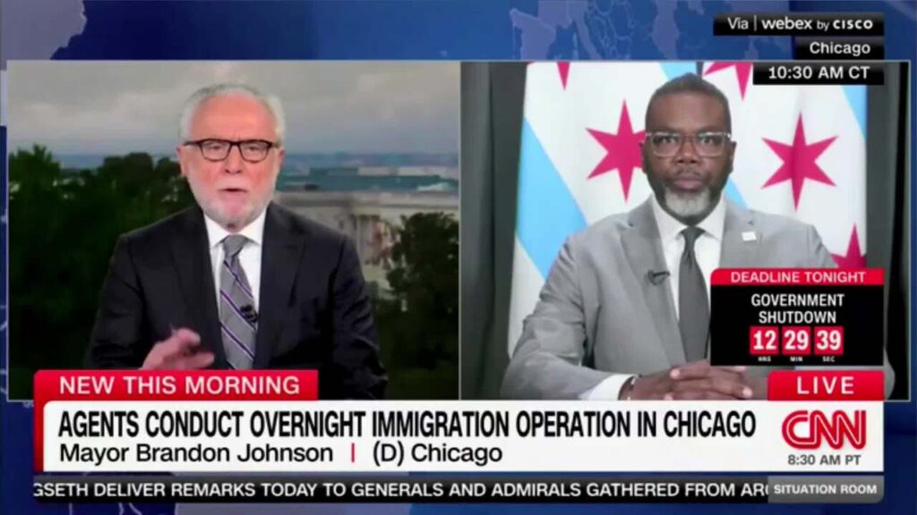 Chicago mayor says 'unstable human' Trump must be 'checked' on military use in US cities