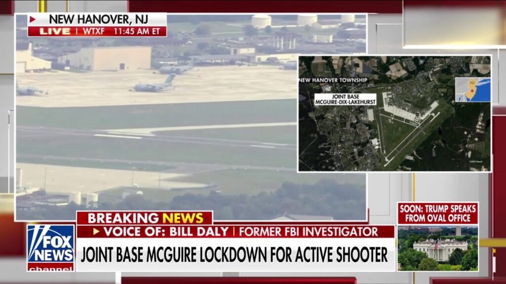 Joint Base McGuire on lockdown over active shooter