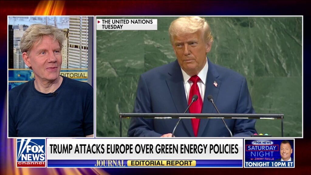 Trump takes aim at Europe's climate policies