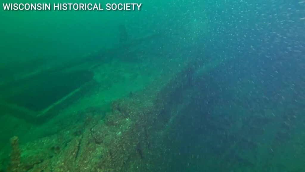 Wisconsin researchers find ghost ship lost in Lake Michigan for 140 years
