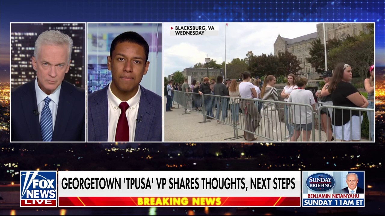 Georgetown student sounds alarm about ‘hey fascist, catch’ posters at his university