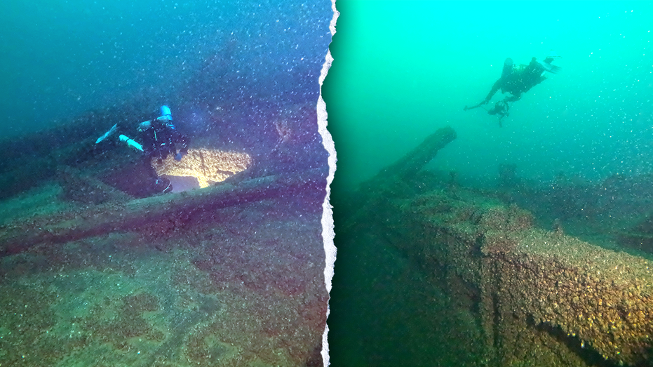 ‘Ghost ship’ lost since 1886 discovered in Lake Michigan by researchers who 'had to pinch each other'