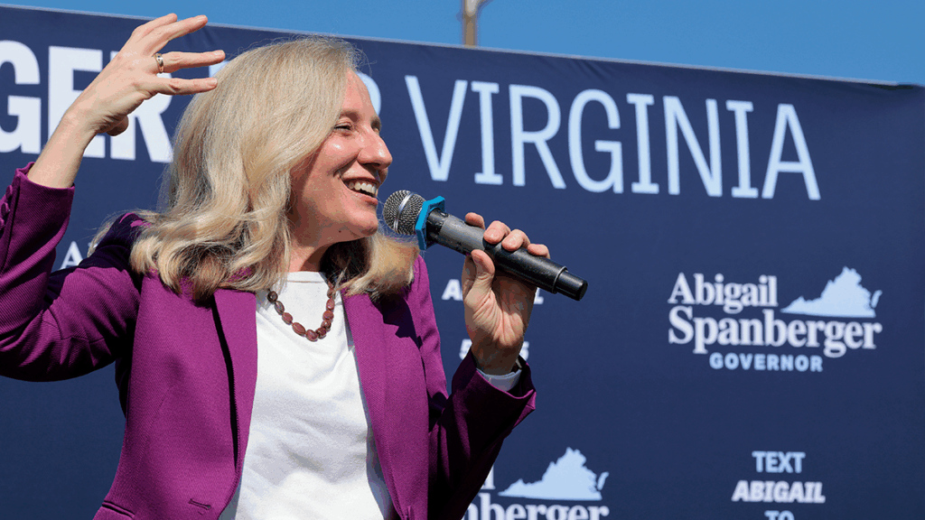 Spanberger uses SpongeBob to mock Sears-Trump relationship, as president praises GOP nom