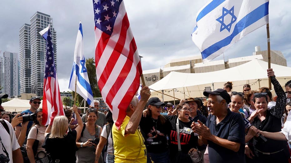 From grief to gratitude: Trump praised as Israelis celebrate Hamas hostage deal in Tel Aviv