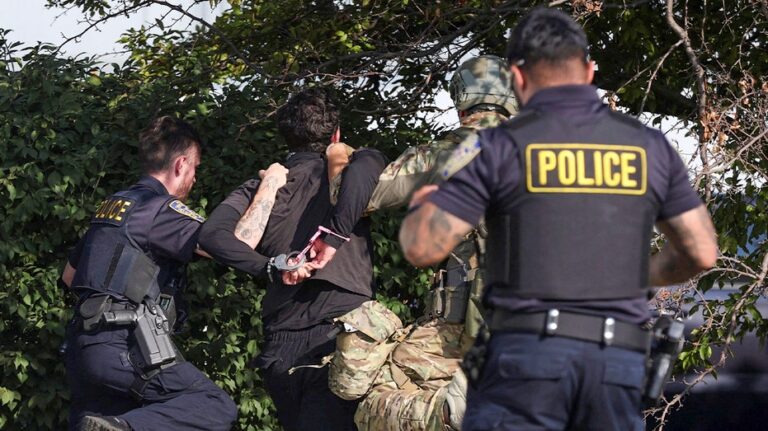 Over a dozen arrested at anti-ICE protests in Chicago suburb