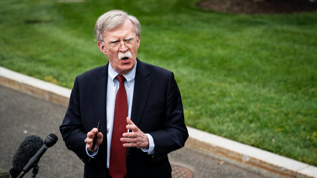 WATCH LIVE: John Bolton in court after indictment for mishandling classified docs