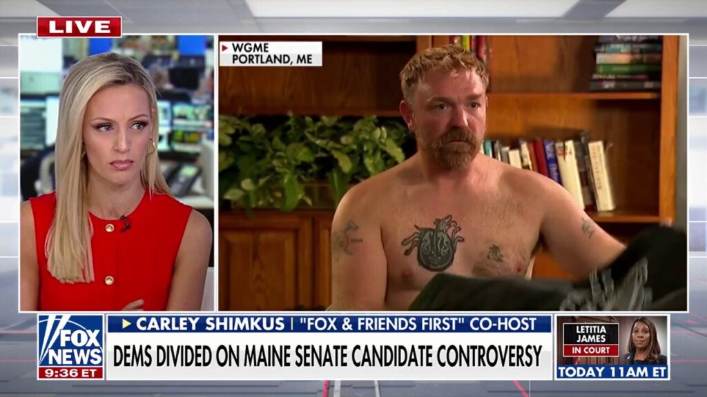 Bernie Sanders comes to Maine candidate's defense over Nazi-like tattoo uproar