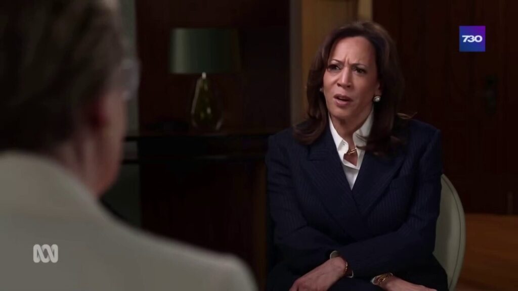 Reporter calls out Harris' 'world class pivot' to avoid question about Joe Biden in tense interview
