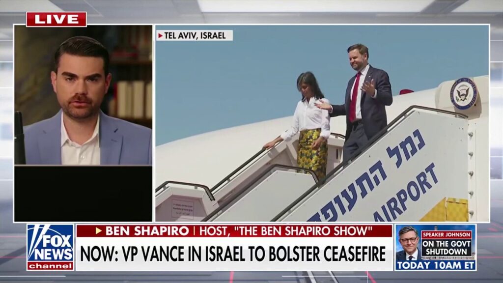 Ben Shapiro reveals the 'sticking point' of phase two peace talks as fragile ceasefire holds