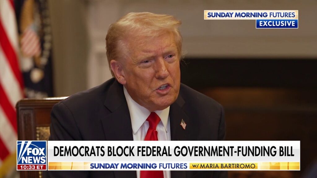 Trump calls out Democrats over government shutdown: ‘They have no future’