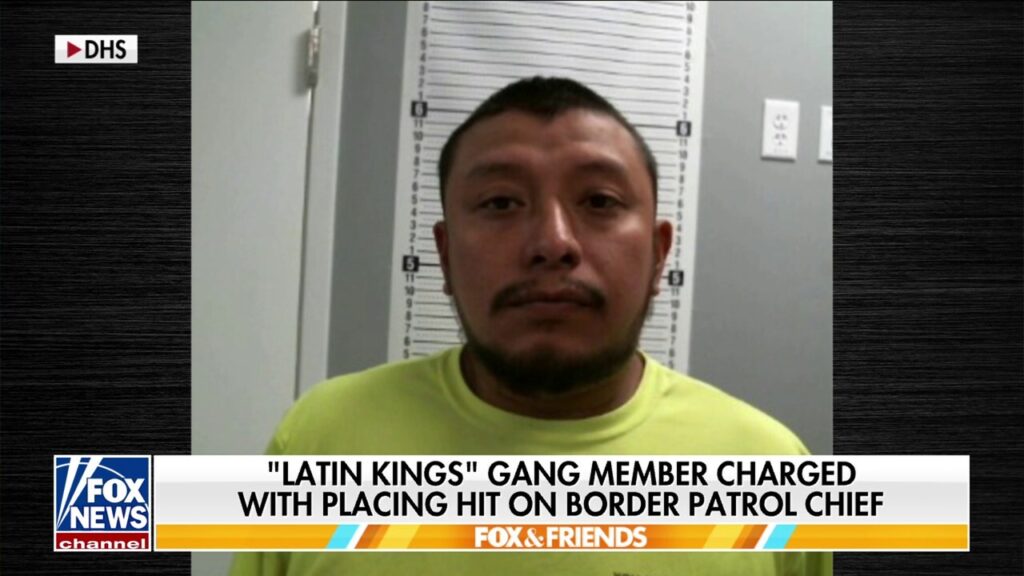 'Latin Kings' gang member charged with putting hit on Border Patrol chief
