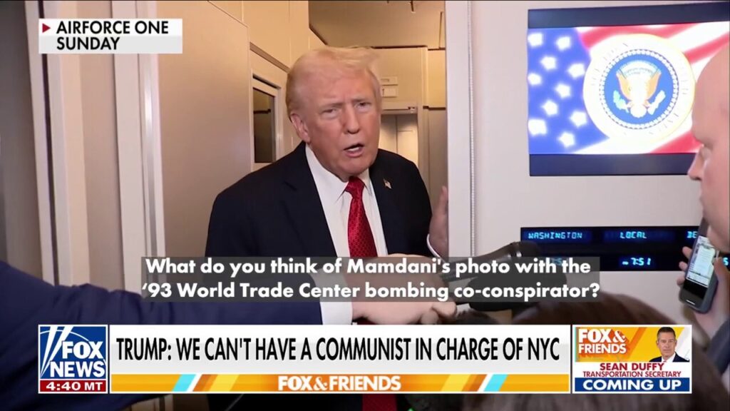 Trump warns Mamdani is a 'disaster waiting to happen' after picture with alleged terrorist surfaces