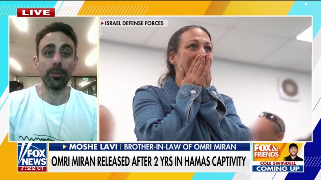 Father reunited with wife, daughters after two years of being held in Hamas captivity
