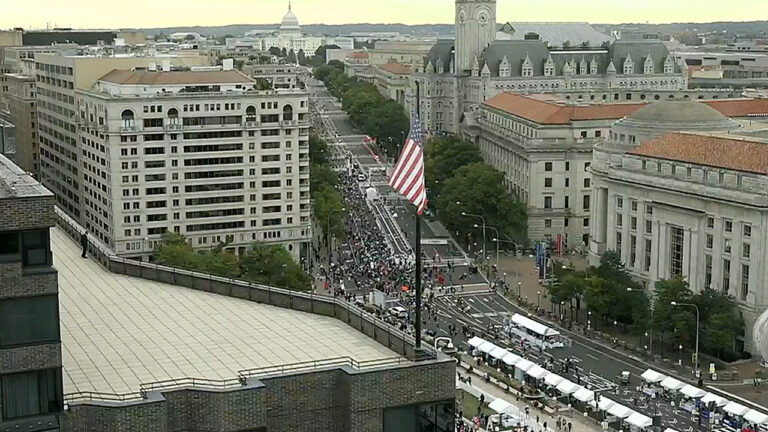 WATCH LIVE: Activists gather for 'No Kings' protest to defy President Trump