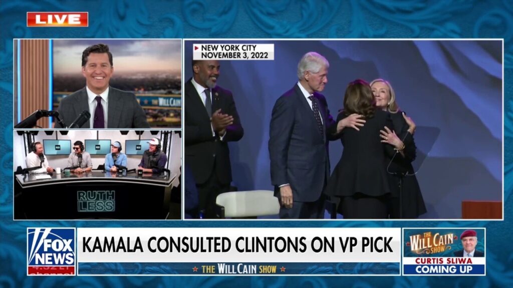 Kamala Harris slammed for turning to Clinton's for advice