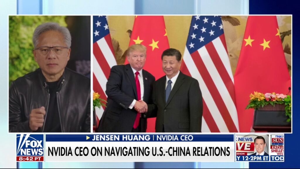 Nvidia CEO credits Trump’s tariffs as catalyst for US AI chip manufacturing
