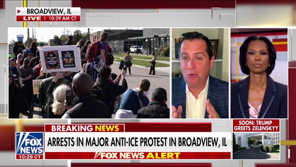 Multiple arrests amid major anti-ICE protest in Illinois