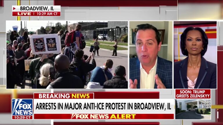 Multiple arrests amid major anti-ICE protest in Illinois