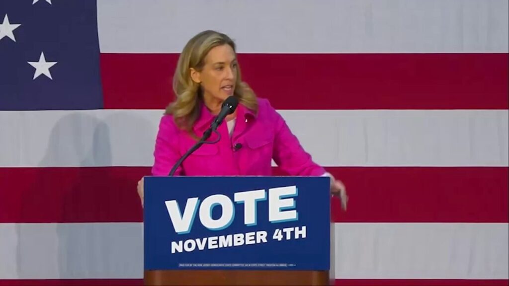 Sherrill, Whitmer sounds off on Trump during New Jersey governor's race campaign stop