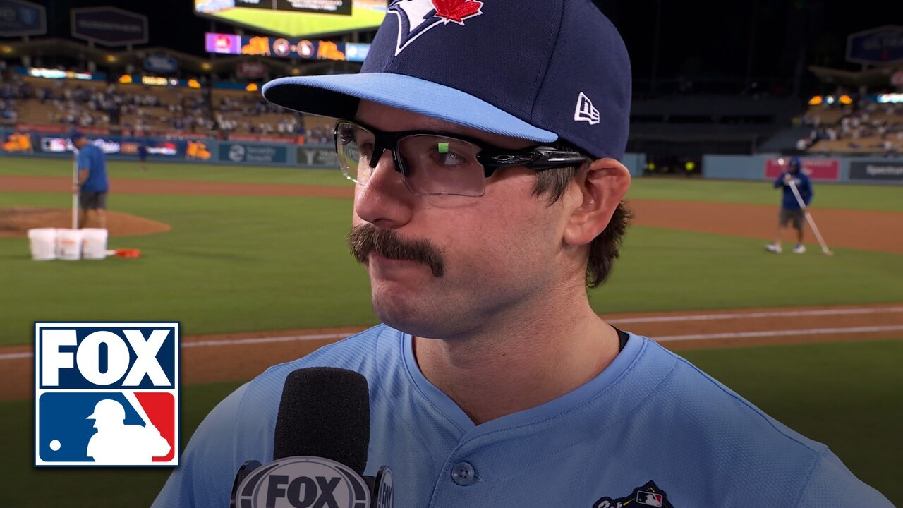 'We got a bunch of dogs' 💪 Davis Schneider on Trey Yesavage, Blue Jays' Game 5 win vs. Dodgers