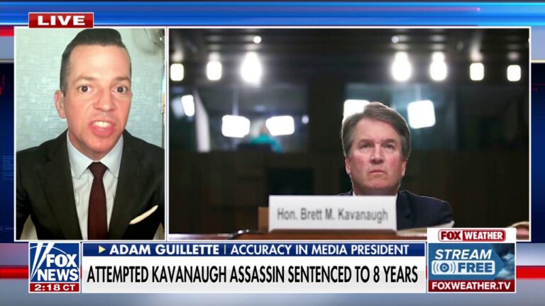 Sentence for Kavanaugh would-be assassin is a ‘joke,’ says media president