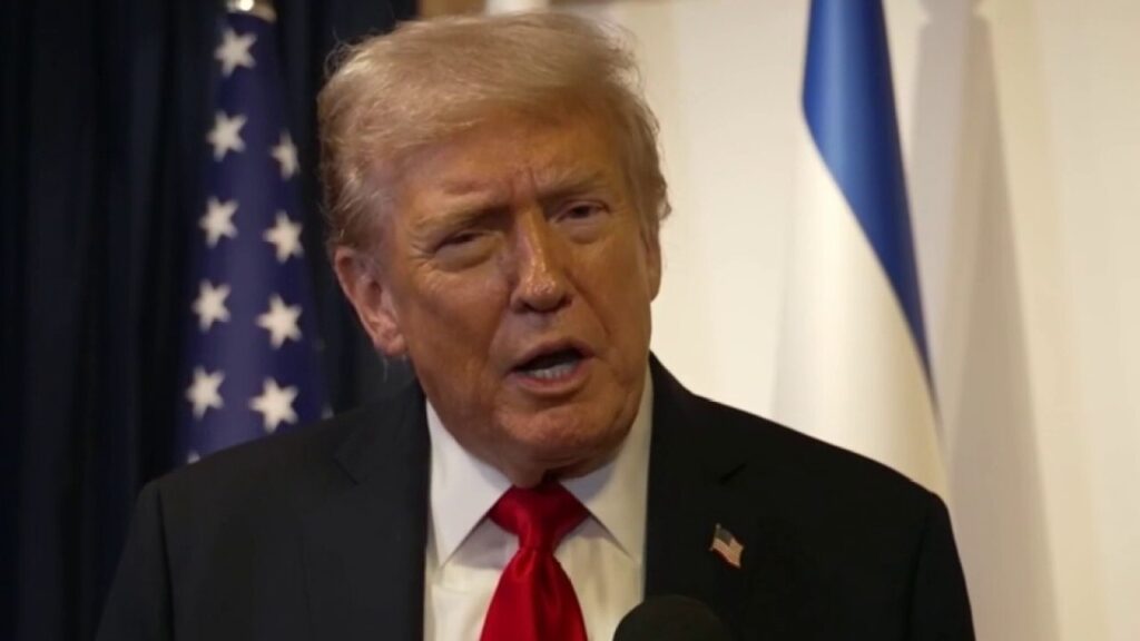 President Trump takes a victory lap following peace deal