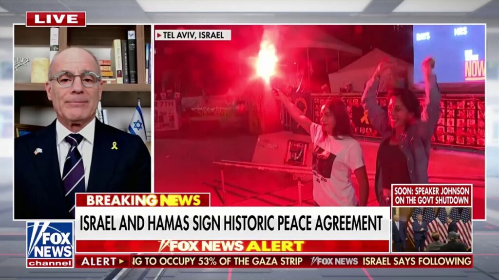 Israeli ambassador praises Trump's 'masterfully done' Gaza plan
